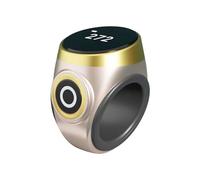 Smart Tasbih Tally Counter Ring - Compteur de doigts électronique rechargeable - Compteur numérique Tasbeeh pour prier et marcher