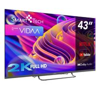 Smart-Tech 43FV02V TV 109,2 cm (43 ) 4K Ultra HD Smart TV Wifi Gris 230 cd/m²
