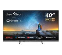 Smart Tech TV Full HD 40 (100 cm) 40FG01V, Smart TV Google TV, HDMI, USB, HEVC, Dolby Audio, HDR 10, CHROMESCAST, Google Assistant noir G