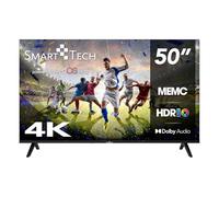 Smart Tech TV LED 4K UHD 50' (127cm) Smart TV Web OS-50UW02K- Molotov, Netflix, Prime Video, Disney+ - 3xHDMI - 2xUSB - MEMC- Dolby Audio