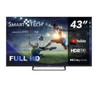 Smart Tech 43FW01V - 43" - TV LED Full HD 108 cm Smart TV Web OS-Molotov, Netflix, Prime Vidéo, 3xHDMI - 2xUSB -Dolby Audio