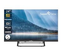 Smart Tech TV LED HD 24" (60 cm) Chargeur de véhicule 12v fourni 24HN01VC, HDMI, USB, Résolution: 1366 * 768, modèle 2024