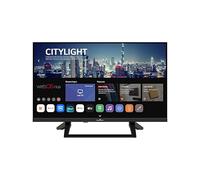 Smart Tech TV LED HD 24' (60 cm) Smart TV Web OS-24HW01V1C- Prime Video, Youtube 3xHDMI - 2xUSB -Dolby Audio, Chargeur 12 Volts Noir G
