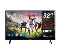 Smart Tech TV LED HD 32' (80 cm) Smart TV Whale OS-32HH01K- Molotov, Netflix, Prime Video, Disney+ 2xHDMI - 2xUSB -Dolby Digital+