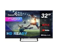 Smart Tech TV LED HD 32 Pouces (80cm) 32HV02V Smart TV VIDAA - Molotov, Netflix, Prime Video, Disney+, Youtube, Plex - 3xHDMI - 2xUSB - Mode Hotel
