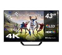 Smart Tech TV QLED 4K UHD 43' (109 cm) 43QG02V2 Google TV- 4xHDMI - 2xUSB - Dolby Audio- HDR10