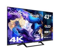 Smart Tech TV QLED 4K UHD 43' (109 cm) 43QG06V Google TV- 4xHDMI - 2xUSB - Dolby Audio- HDR10