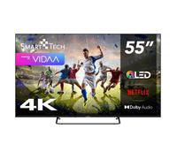 Smart Tech TV QLED 4K UHD 55' (139 cm) 55QV02K VIDAA TV- 3xHDMI - 2xUSB - HDR 10 - Dolby Audio