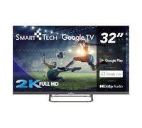 Smart Tech TV - Smart Tech Google TV LED 32"" Full HD 3 HDMI 32fg01v 3 HDMI, 2 USB, Dolby Audio