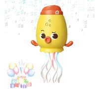 Smart Tentacle Explorer, Magic Dancing Octopus with LED Lights & Music, Intelligent Automatic Obstacle Avoidance, for Indoor Play & Sensory Development (Yellow)