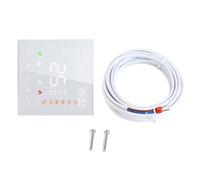Smart Thermostat 16A - Thermostat d'ambiance numérique avec écran tactile & LCD - Régulateur mural programmable pour chauffage au sol électrique