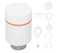 Smart Thermostatic Radiator Valve Programmable Digital Temperature Control Head for Home Heating System with Tuya Smart Life App compatibilité ABS MATÉRIAL PC
