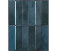 Smart Tiles Credence Adhesive pour Cuisine - Morocco Bleu, Carrelage Adhesif Mural salle de bain 3D, 5 Stickers Muraux (29.02x22.86 cm), Autocollant Carreaux Adhesif fabriqué au Canada, facile à poser