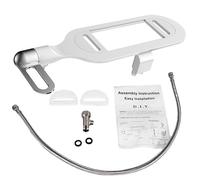 Smart Toilet Flusher Bidet - Adjustable Wash Sprayer Double-Nozzle Bidet Non électrique - Fournitures de rinçage des toilettes pour le dortoir de collège de salle de bain à la maison