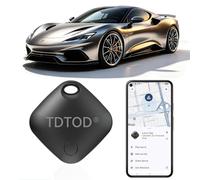 Smart Traceur GPS Android,Tag Android Traceur Localisateur D’Objets Fonctionne avec l’app Google Localiser (Uniquement Android) IP66 Imperméable pour Les Clés/Valises/Bagages (Noir)