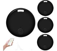 Smart Traceur Tag Lot de 4, Air Tracker Localisateur D’Objets Bluetooth Fonctionne avec l’app pour Android/iOS, Smart Tag Traceur GPS pour clés,Valise, Portefeuilles