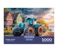 Smart Tractor TechLegendary Puzzle pour Adultes Véhicule agricole futuriste présentant 1000 difficultés avancées « Impossible à Difficile » Jeux éducatifs pour Femmes et Hommes - The