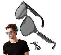 Smart Translation Glasses - 5.9 Inch AI Translation Glasses | ABS PC Glass - Real-time voice translator with 5.4 USB charging lightweight comfortable wearable for travel work study