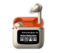 Smart Translator Écouteurs avec traduction vocale dans toutes les langues avec structure compacte et facile à transporter (doré)