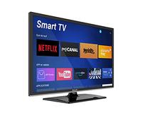 Smart TV 19" 47 cm Android - 12/24V - DVD - Camping Car Camion Fourgon Poids Lourd Caravane - MobileTV Silverline - Garantie 3 Ans