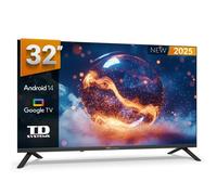 Smart TV 32 pouces Assistant Google. Téléviseur Android 14 - TD Systems PRIME32C21GLE
