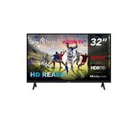 Smarttech Téléviseur LED 32'' (80 cm) OS-32HH01K – Smart TV (Netflix, Prime, Disney+) – 2xHDMI 2xUSB