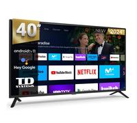 Smart TV 40 pouces Full HD Hey Google Official. Téléviseur Android 11 - TD Systems PRIME40C19GLE
