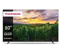 THOMSON 50"" (126 cm) QLED 4K UHD Smart Téléviseur - Android TV (DVB-C/S2/T2, Netflix, Prime Video, Disney+) - 50QA2S13- 2023