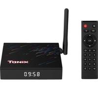 Smart TV Box, processeur quadricœur, mémoire 8 Go, système d'exploitation Android 11, noir