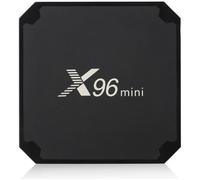 Smart TV BOX X96mini 1Go + 8Go Android 7.1.2 Amlogic S905W Quad Core 1080P 4K HDTV HDR Multimédia WiFi Set Top Box - Noir