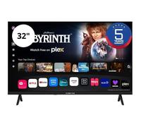 Smart TV Easy Whale 32 Pouces HD Ready Garantie 5 Ans Sans Cadre Miracast Google Assistant WiFi DVB-T2/C/S2 Mode Hôtel TV HD