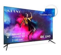 SMART TV Kiano Elegance 50(127 cm) 4K UHD Triple Tuner Classe A Noir Elegance Smart TV G