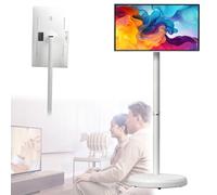 Smart TV portable - Écran tactile FHD 21,5" avec système d'exploitation Android, 6 Go de RAM, 128 Go de stockage, batterie intégrée, rotation complète