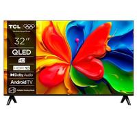 TCL Téléviseur QLED S4K 32 pouces Google TV HDR10 Dolby Audio Wi-Fi Bluetooth VA Sans bords