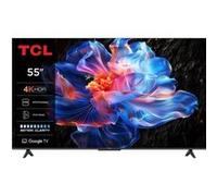 TCL Téléviseur intelligent P6K 55 pouces 4K UHD HDR Google TV Dolby Audio (55P6K modèle 2025)