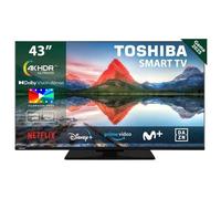 Toshiba TV connectée 43UV3463DG 43 pouces 4K LCD noir G