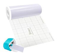 Smart Vinyl Permanent pour Cri-cut Joy, Vinyle Adhésif 14 X 300cm Blanc | Film de Traceur en Vinyle pour Silhouette Cameo, Cadeaux de Bricolage, Mug, Verre, Panneaux