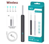 Smart Visual Earpick Endoscope Cuillère,Nettoyeur D'oreille,Caméra Kanoscope,Dissolvant D'avertissement D'oreille,Outil De Suppression De Cérumen,Prise En Charge Android Pc Type-C - Type Wireless #A