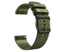 Smart Watch Band Remplacement des sangles d'extérieur en silicone officielles pour Polar Vantage M Bracelet Bracelet Wrist Watchs Accessoires Correa (Couleur: Blanc, Taille: pour Polar Vantage M)