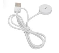 Smart Watch Charger Magnetic Wireless Dock Remplacement pour Emporio Armani Art5001 ART5002 ART5003 ART5004 ART5005 (Blanc)