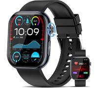 Smart Watch Hrv/Uric Acid/Lipid/Bmi, 1.95 Inch Amoled Health Smartwatch With Phone Function, 24h Heart Rate, Spo2, Sos, Sleep Monitor For Android/Ios