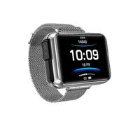 Smart Watch, Ip68 Waterproof Full-touch Large-screen with Magnetic Charging Design And Built-in True Wireless Bluetooth Earplugs(silver)