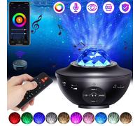 Smart WIFI Bluetooth LED Music Speaker Projecteur Ciel étoilé Lampe veilleuse