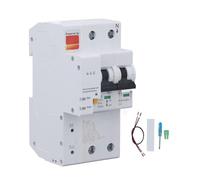 Smart WiFi Disjoncteur 2P Voix Téléphone Télécommande Disjoncteur Protection Contre Les Surcharges Interrupteur D'air AC 230V (40a)