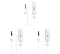 Smart WiFi Temperature Humidity Monitor External Probe Alert App | Compact Smart WiFi Temperature Humidity Monitor With External Probe For Remote Tracking In Tight Spaces