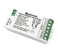 Smart ZigBee 3.0 RGBWW Contrôleur de bande LED à intensité variable compatible avec Hub Bridge, Echo Plus Alexa pour application/commande vocale 6 fils RGBCCT RGBW Éclairage d'ambiance (uniquement un