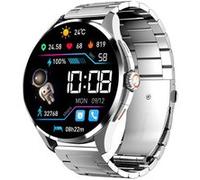 Smartbluetooth BM05 silver steel bracelet sport ecg météo