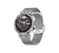 Smartbluetooth bracelet CF32 en acier argenté sport santé