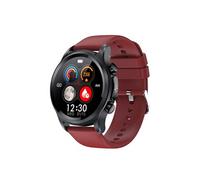 Smartbluetooth bracelet E400 en silicone rouge fréquence cardiaque sport santé sommeil G