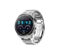 Smartbluetooth bracelet HK5 argent silicone + acier sport santé blood oxygen